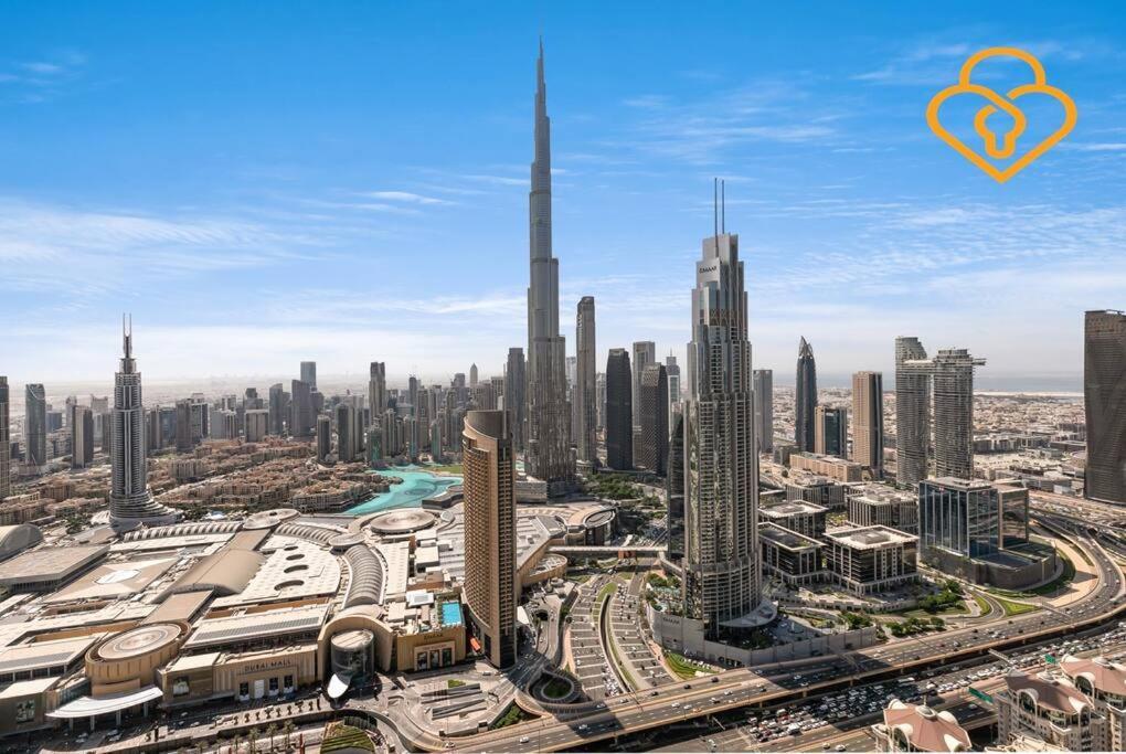 Downtown Views 3 Bedroom W Nanny Full Burj Khalifa View Connected To Dubai Mall Exterior photo