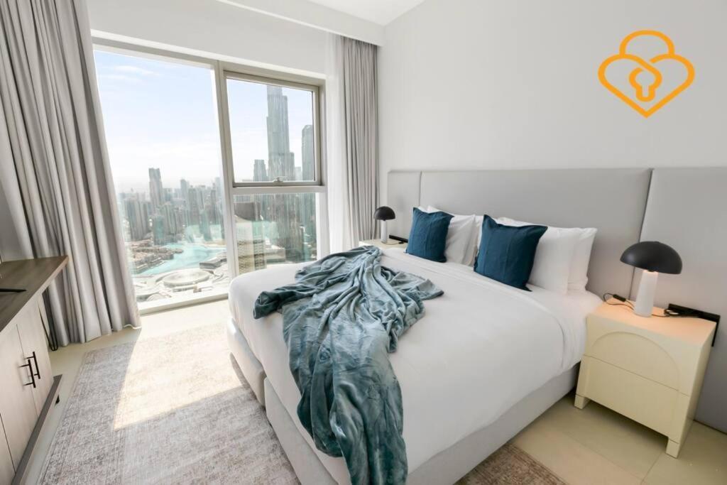 Downtown Views 3 Bedroom W Nanny Full Burj Khalifa View Connected To Dubai Mall Exterior photo