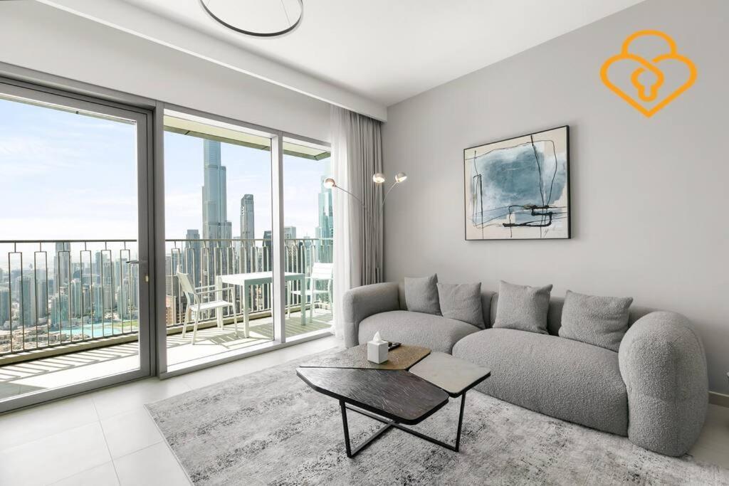 Downtown Views 3 Bedroom W Nanny Full Burj Khalifa View Connected To Dubai Mall Exterior photo